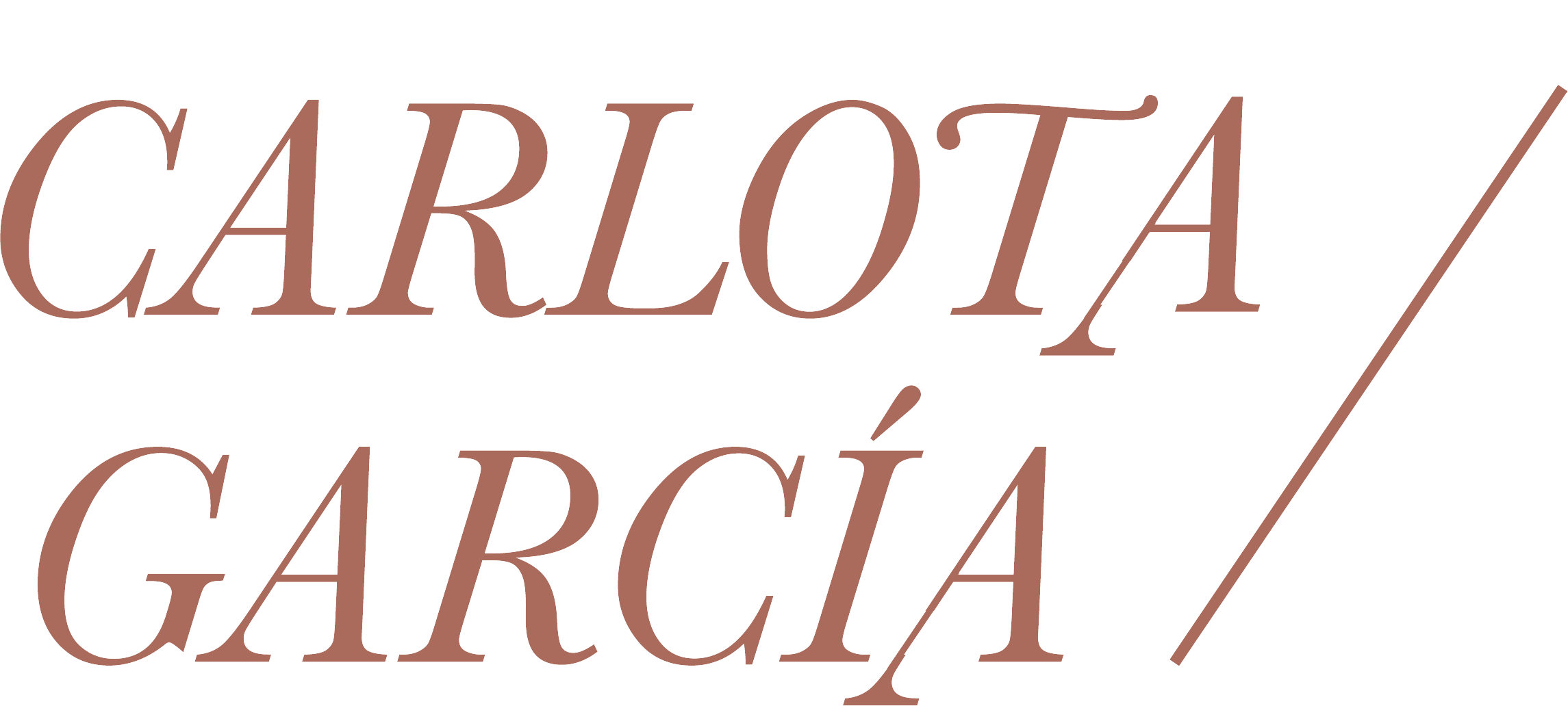Carlota García Logo